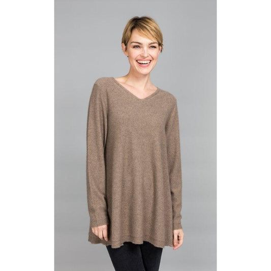 Kaschmir Pullover in A-Linie